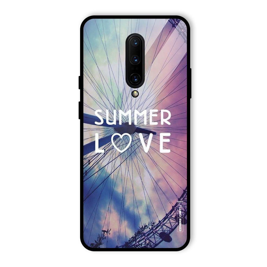 Beach Dreams Glass Back Case for OnePlus 7 Pro