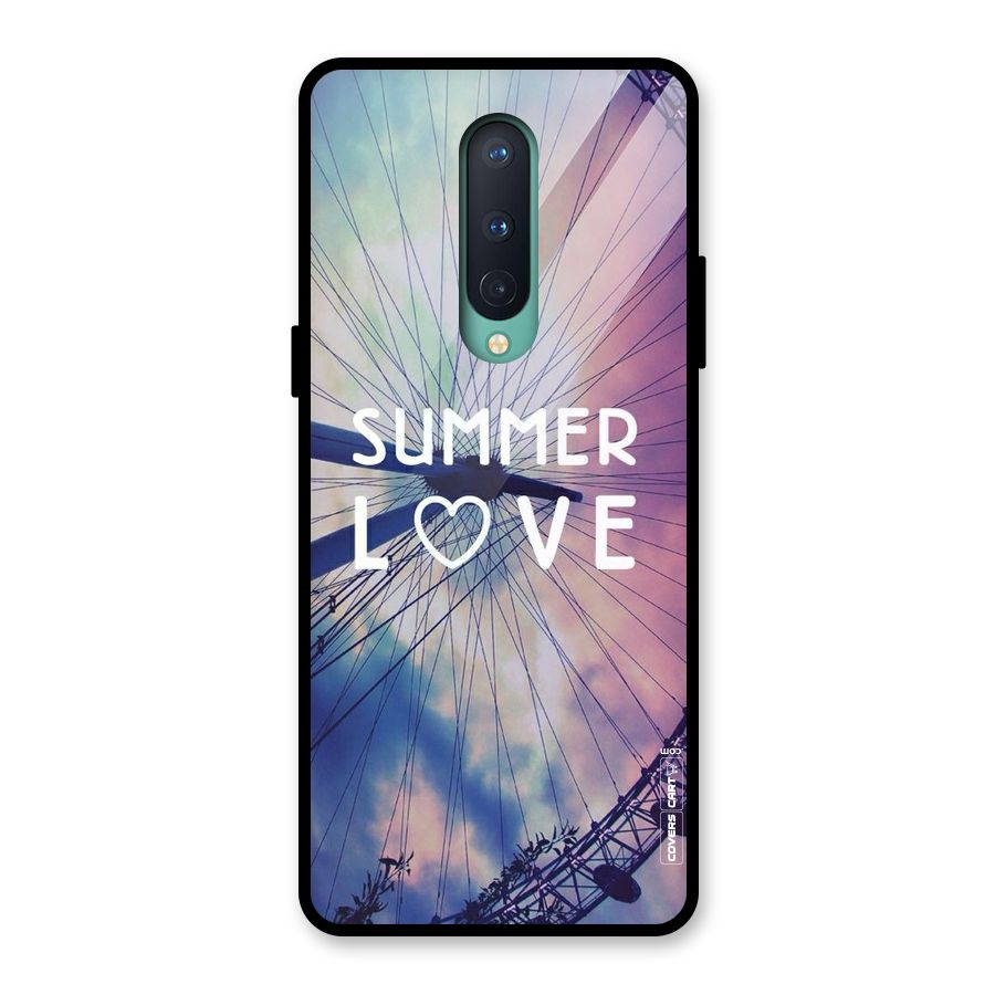 Beach Dreams Glass Back Case for OnePlus 8