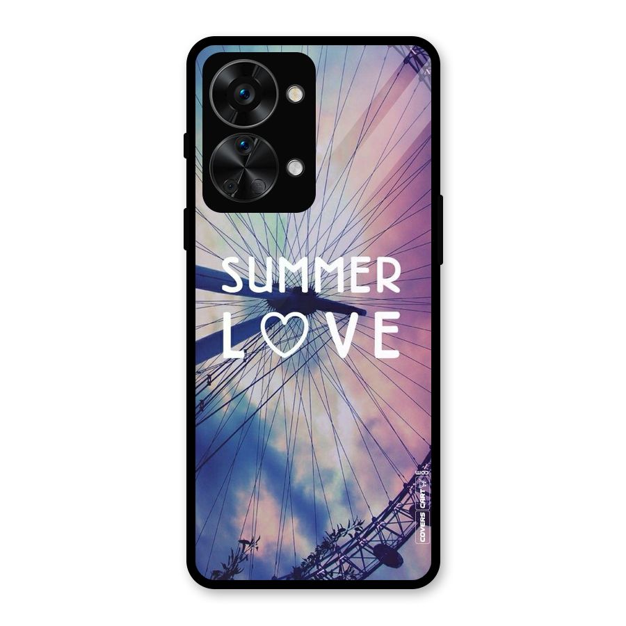 Beach Dreams Glass Back Case for OnePlus Nord 2T