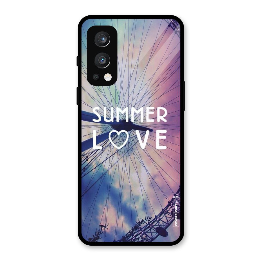 Beach Dreams Glass Back Case for OnePlus Nord 2 5G