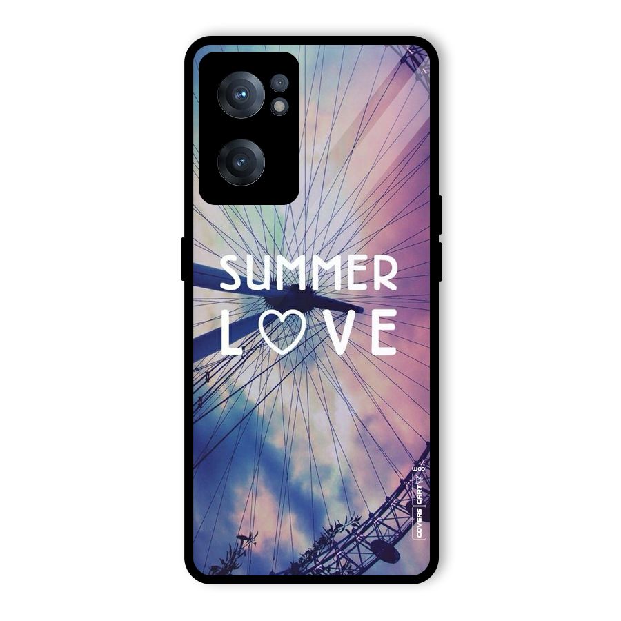 Beach Dreams Glass Back Case for OnePlus Nord CE 2 5G