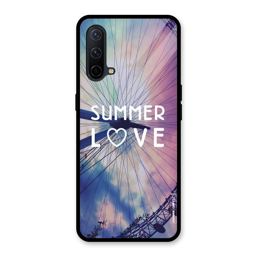 Beach Dreams Glass Back Case for OnePlus Nord CE 5G