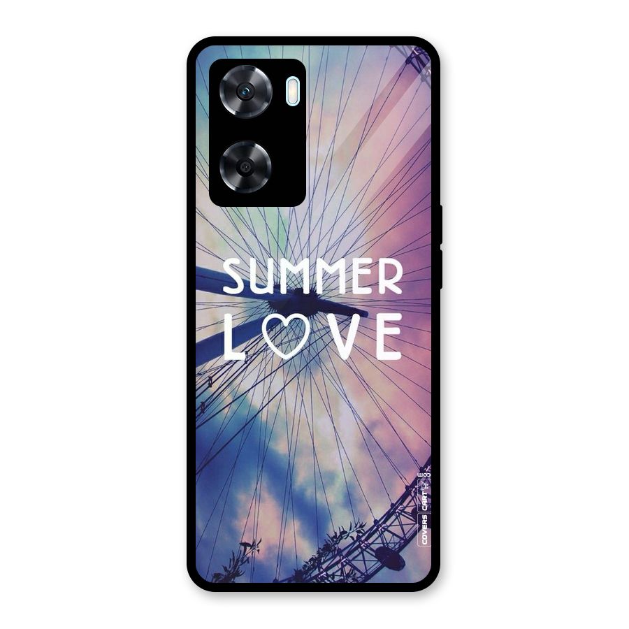 Beach Dreams Glass Back Case for Oppo A77