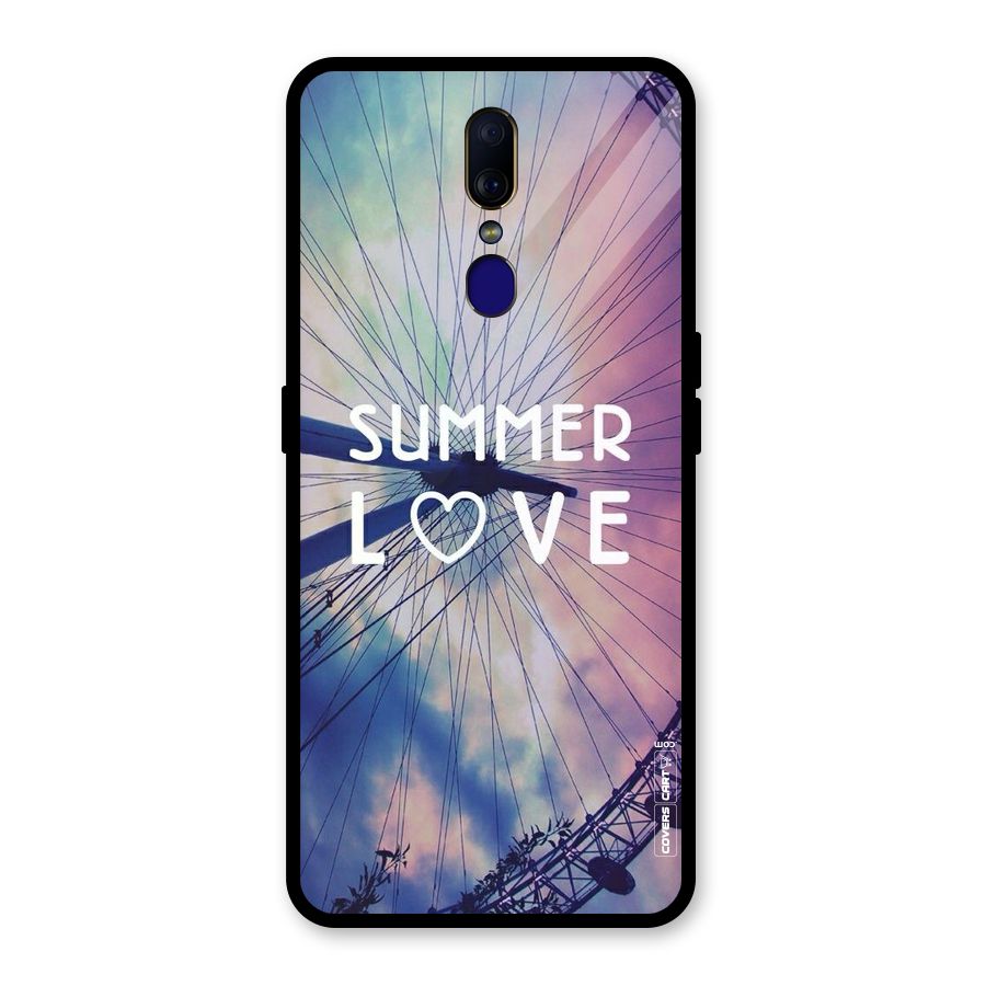 Beach Dreams Glass Back Case for Oppo F11