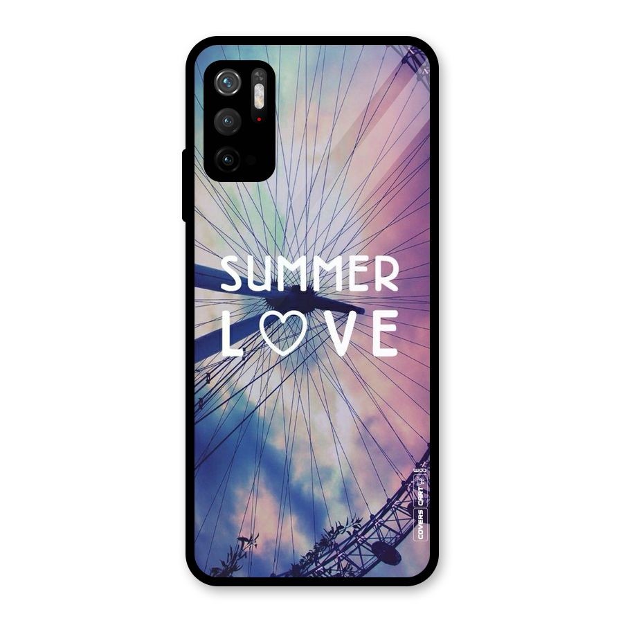 Beach Dreams Glass Back Case for Poco M3 Pro 5G