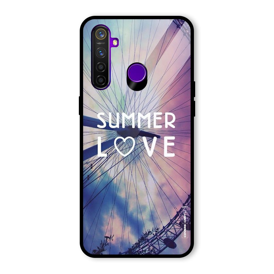 Beach Dreams Glass Back Case for Realme 5 Pro