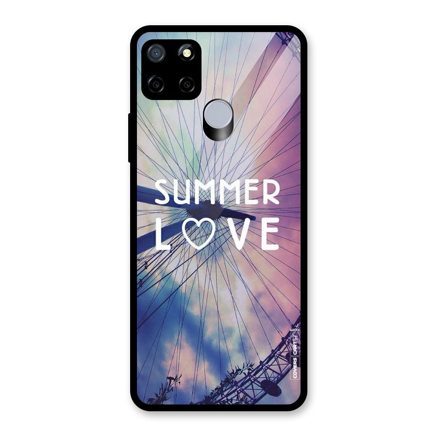 Beach Dreams Glass Back Case for Realme C15