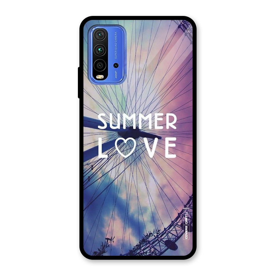 Beach Dreams Glass Back Case for Redmi 9 Power