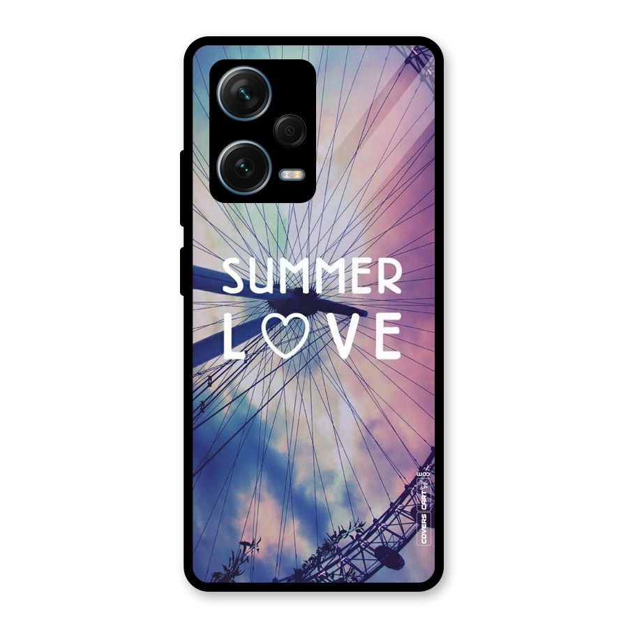 Beach Dreams Glass Back Case for Redmi Note 12 Pro Plus 5G