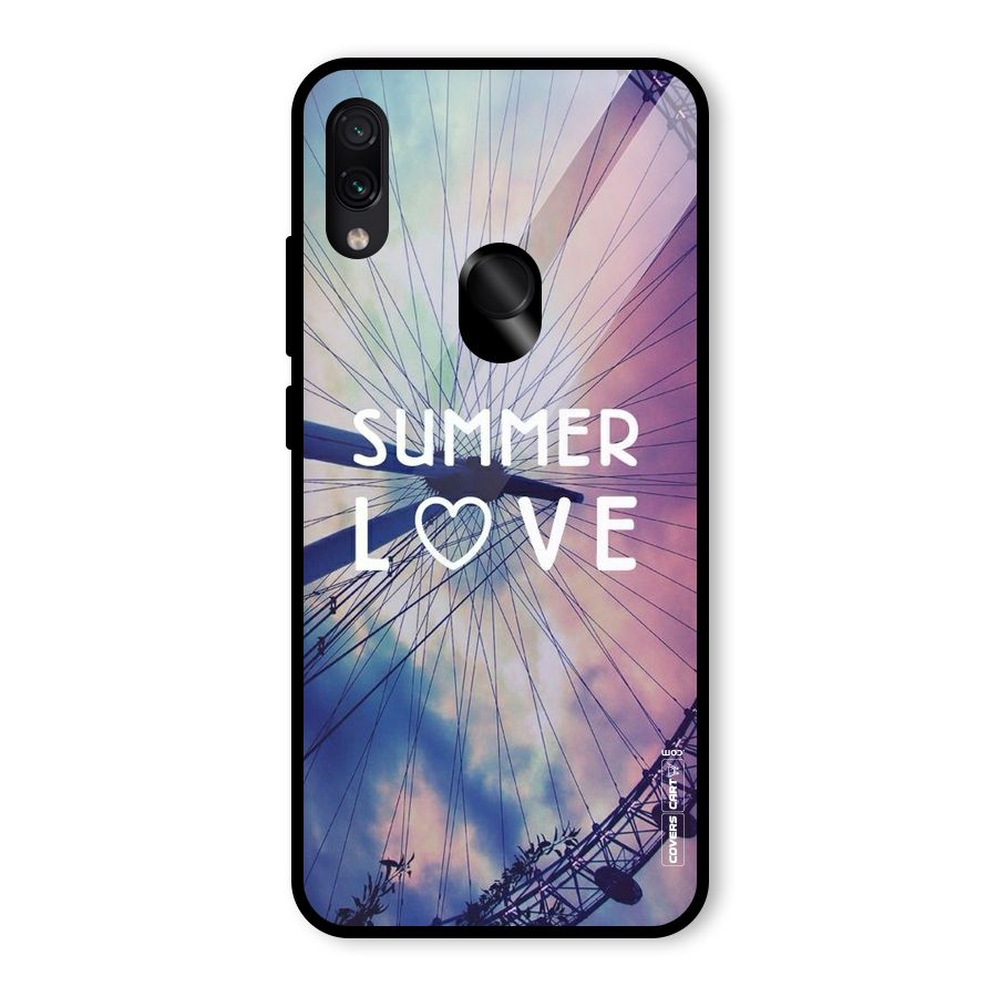 Beach Dreams Glass Back Case for Redmi Note 7S