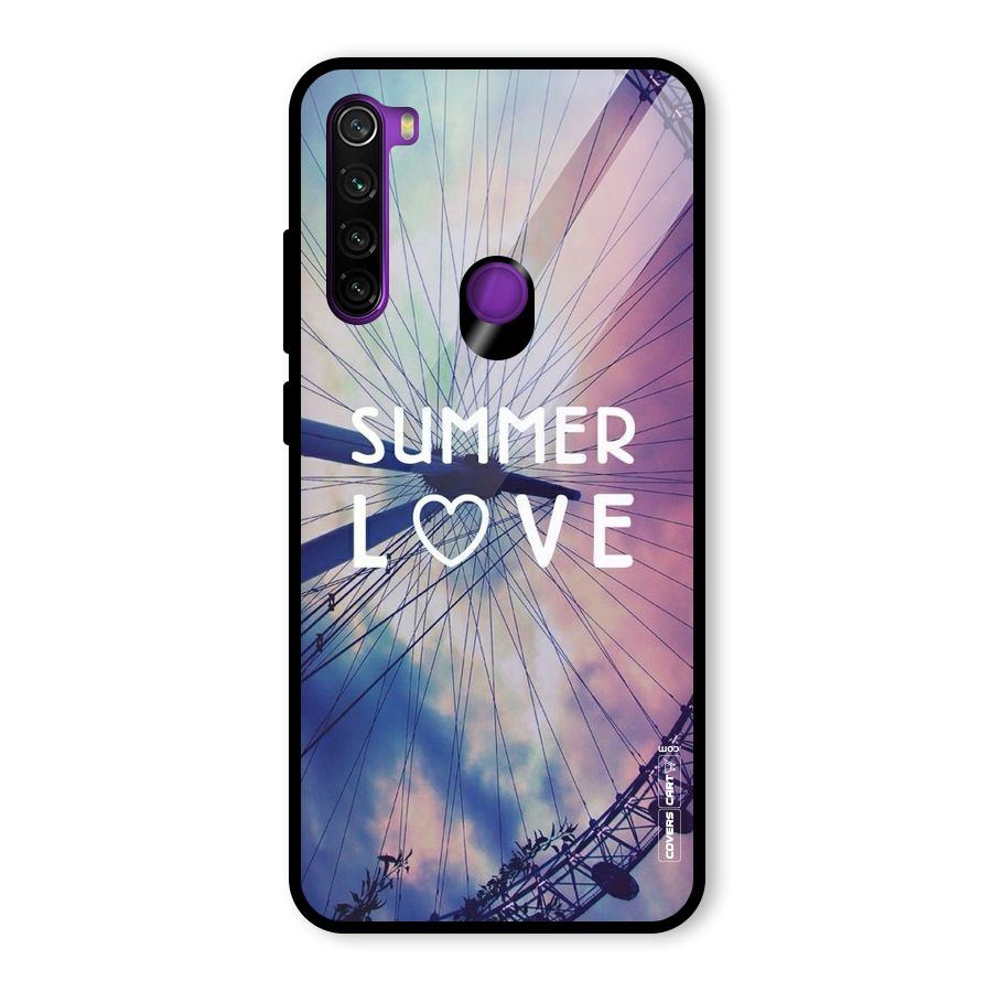 Beach Dreams Glass Back Case for Redmi Note 8