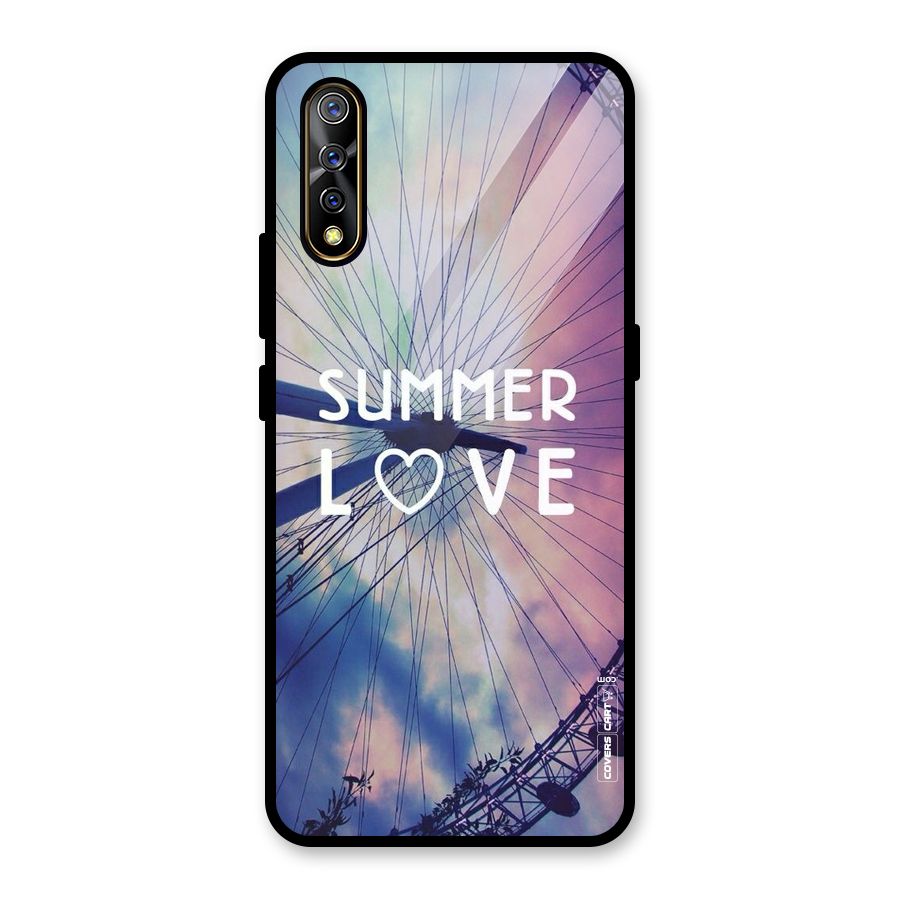 Beach Dreams Glass Back Case for Vivo S1