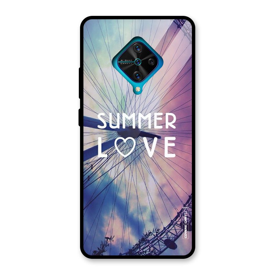 Beach Dreams Glass Back Case for Vivo S1 Pro