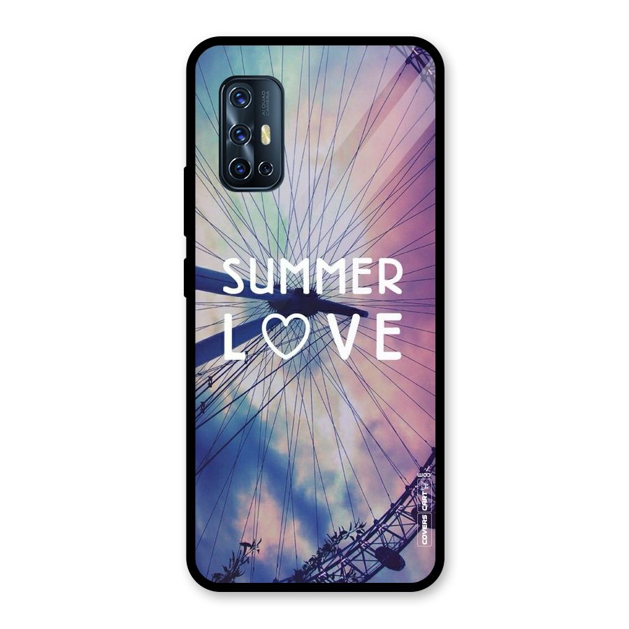 Beach Dreams Glass Back Case for Vivo V17
