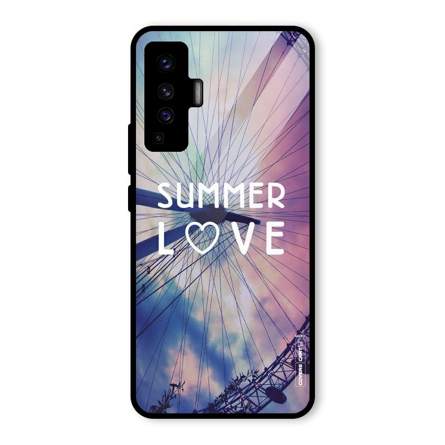 Beach Dreams Glass Back Case for Vivo X50