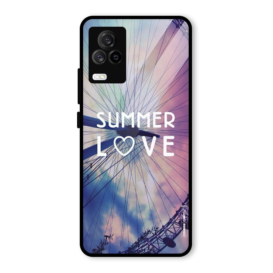 Beach Dreams Glass Back Case for Vivo iQOO 7 Legend 5G