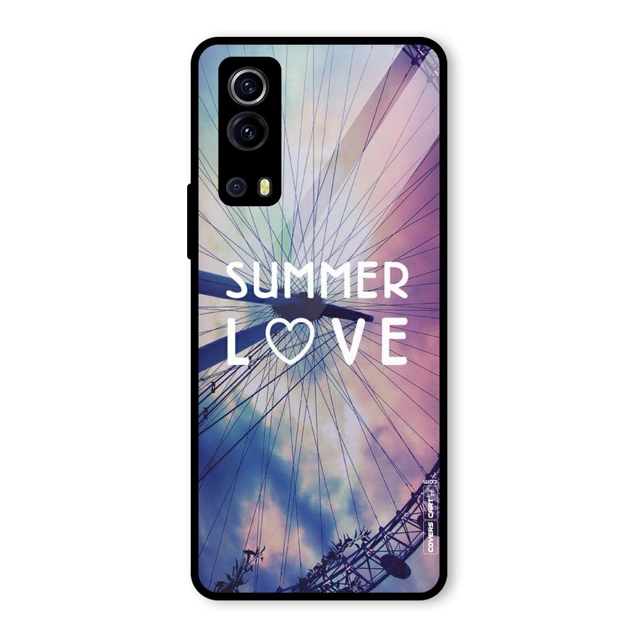Beach Dreams Glass Back Case for Vivo iQOO Z3