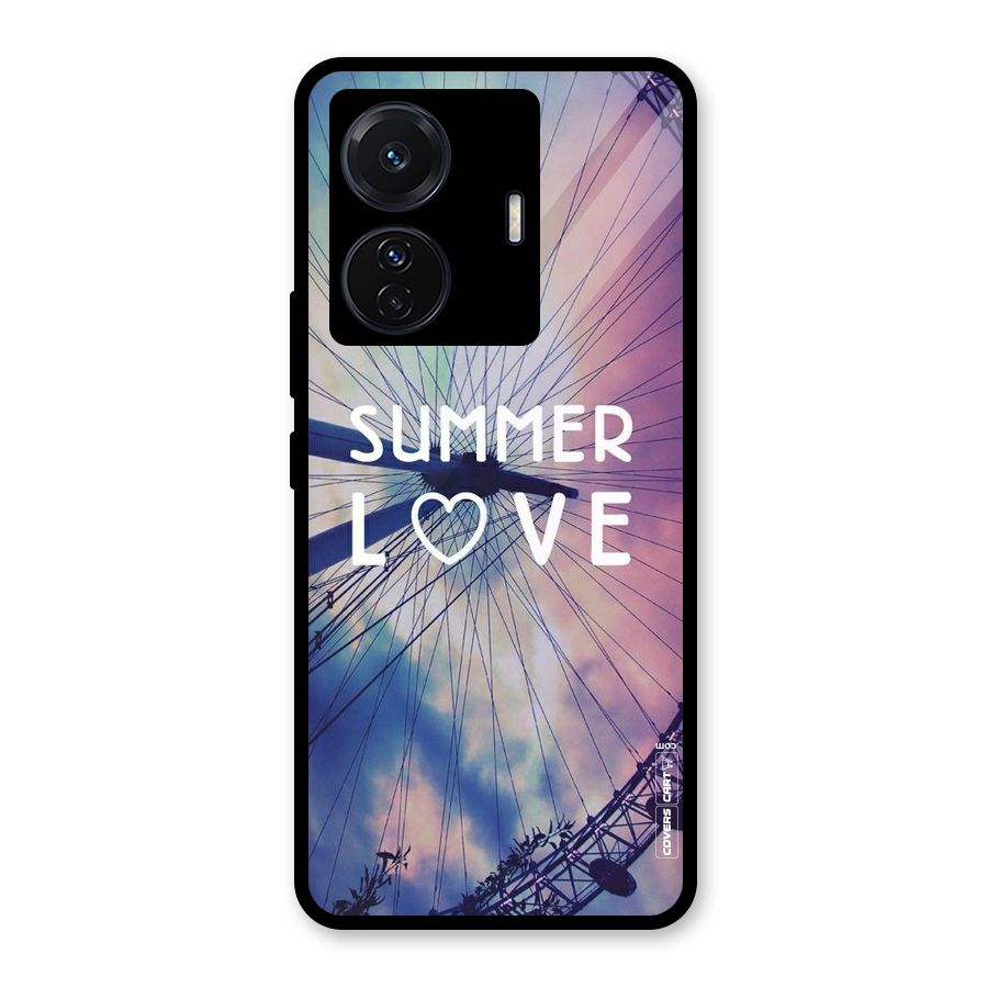Beach Dreams Glass Back Case for Vivo iQOO Z6 Pro