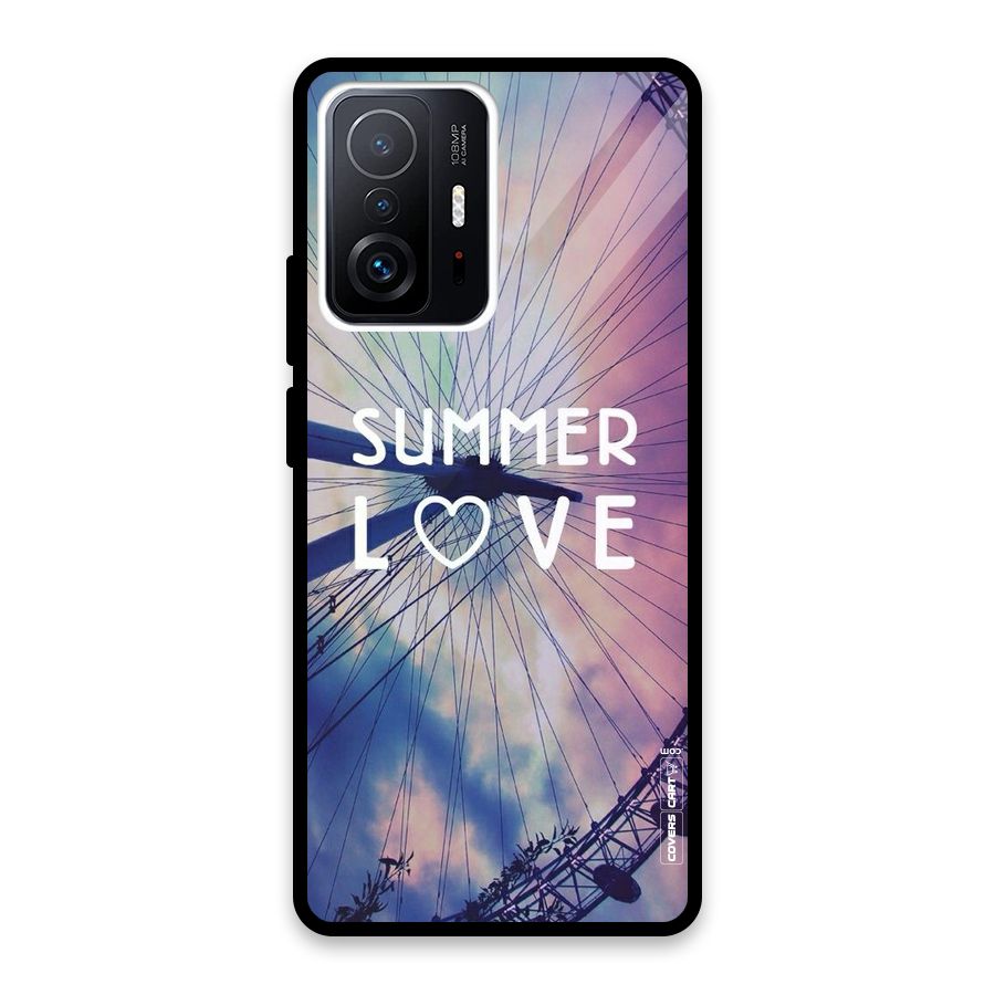 Beach Dreams Glass Back Case for Xiaomi 11T Pro