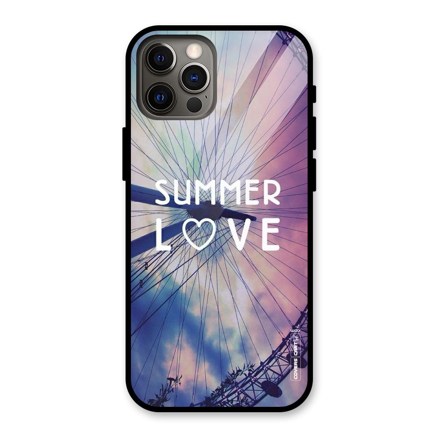 Beach Dreams Glass Back Case for iPhone 12 Pro