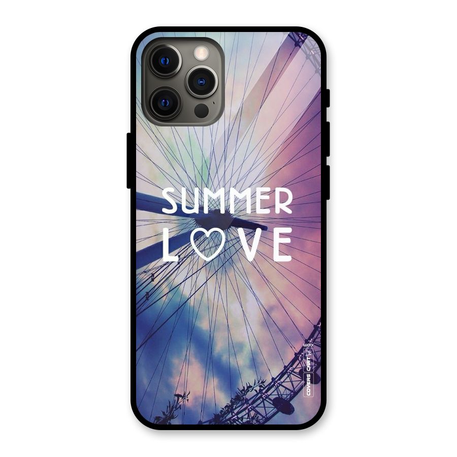 Beach Dreams Glass Back Case for iPhone 12 Pro Max