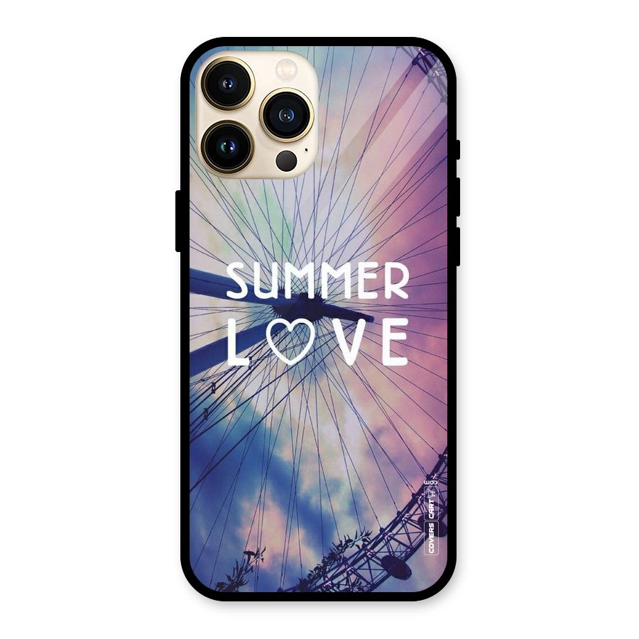 Beach Dreams Glass Back Case for iPhone 13 Pro Max