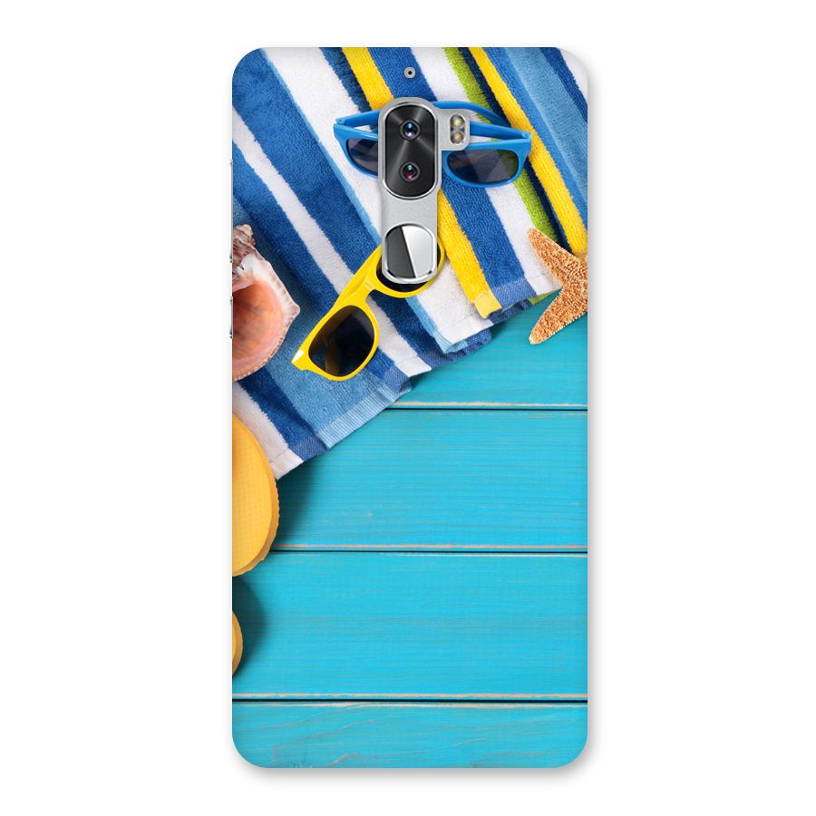 Beach Ready Back Case for Coolpad Cool 1