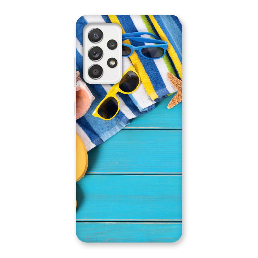 Beach Ready Back Case for Galaxy A52