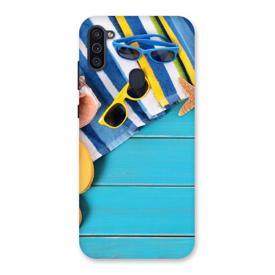 Beach Ready Back Case for Galaxy M11