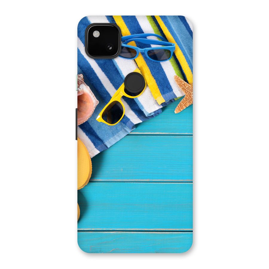 Beach Ready Back Case for Google Pixel 4a