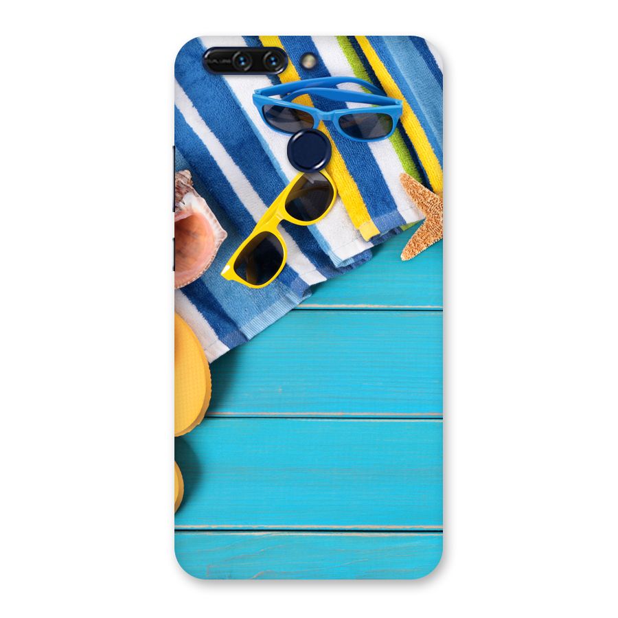 Beach Ready Back Case for Honor 8 Pro