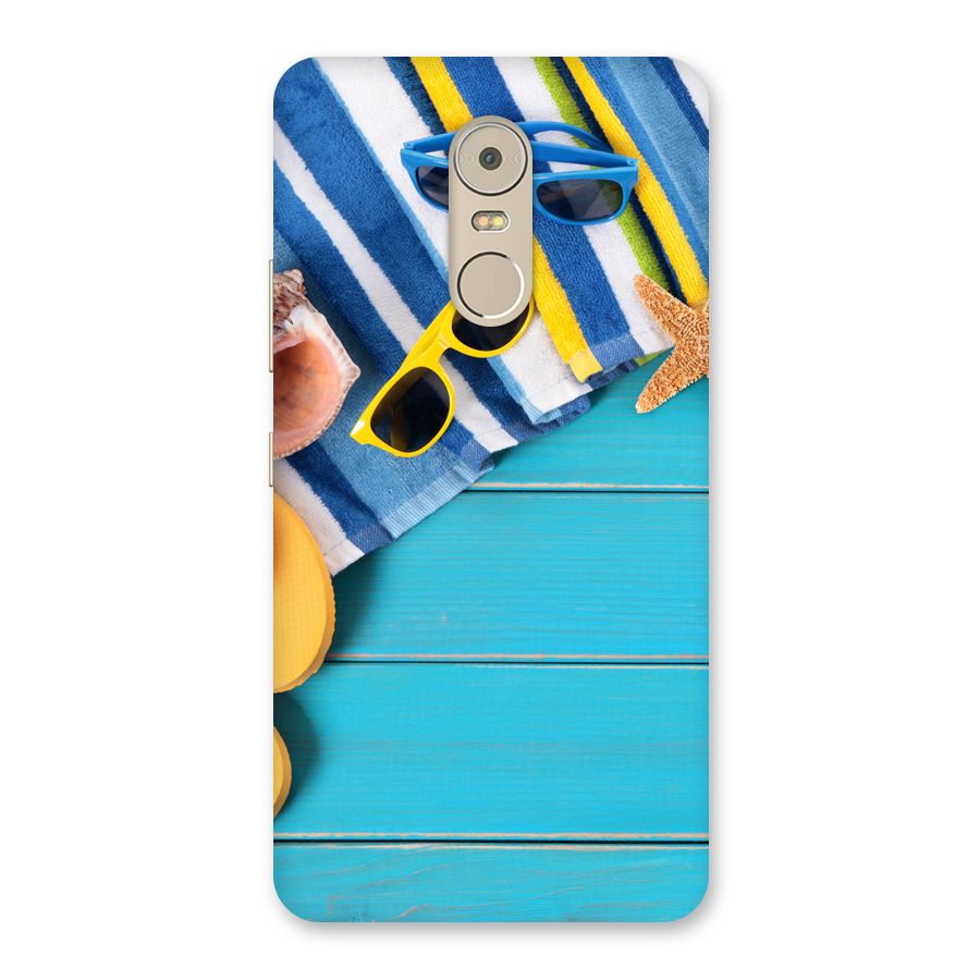 Beach Ready Back Case for Lenovo K6 Note