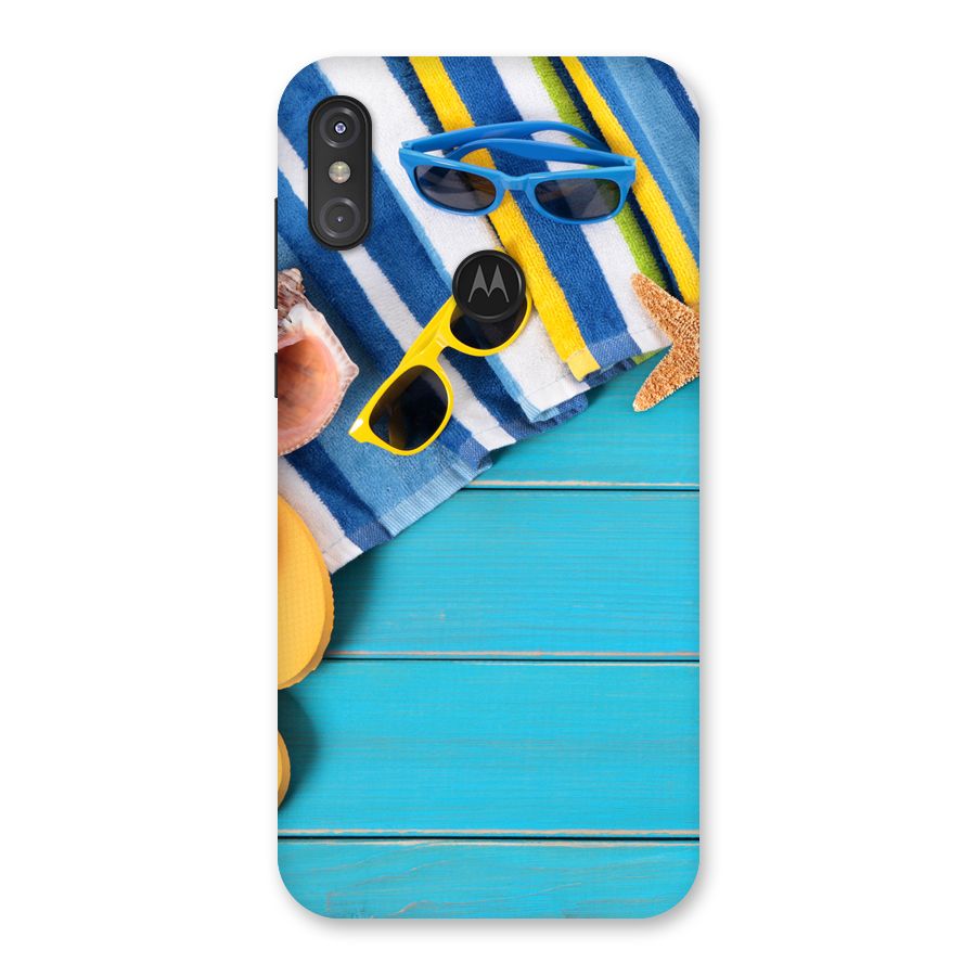 Beach Ready Back Case for Motorola One Power