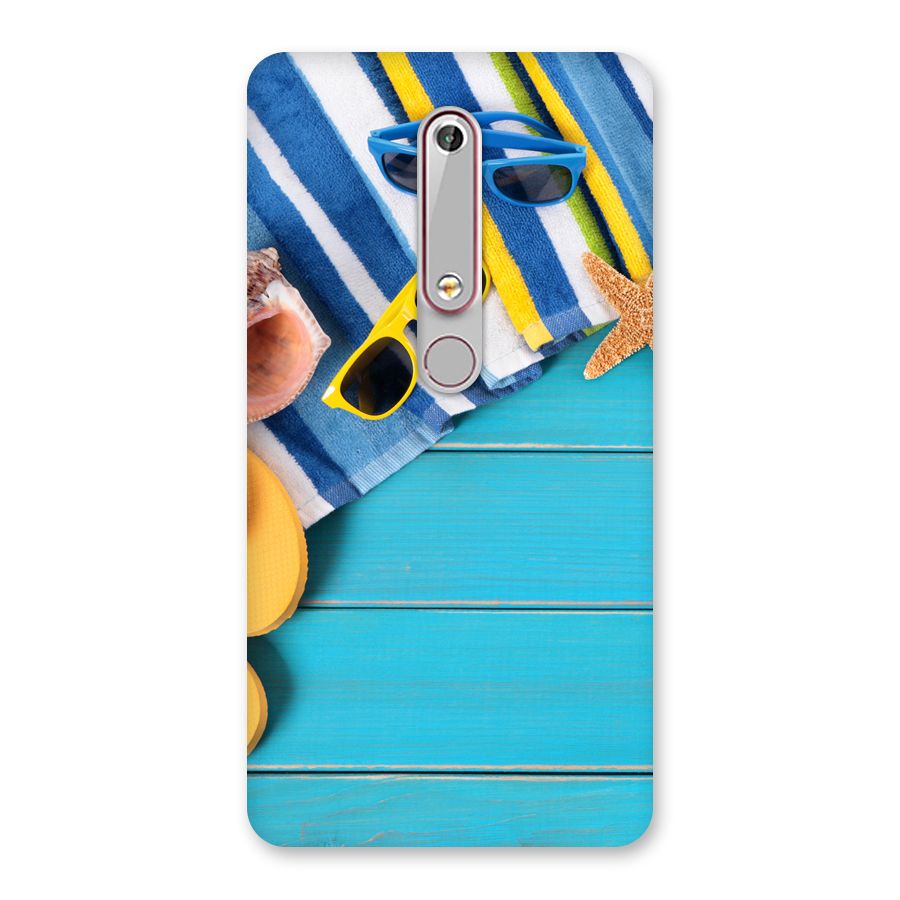 Beach Ready Back Case for Nokia 6.1