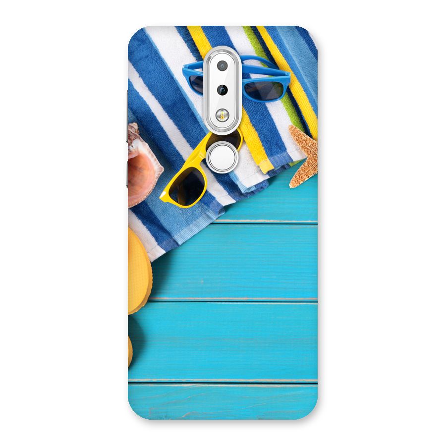 Beach Ready Back Case for Nokia 6.1 Plus