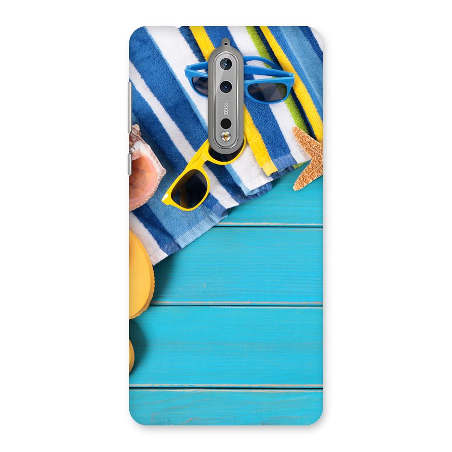 Beach Ready Back Case for Nokia 8