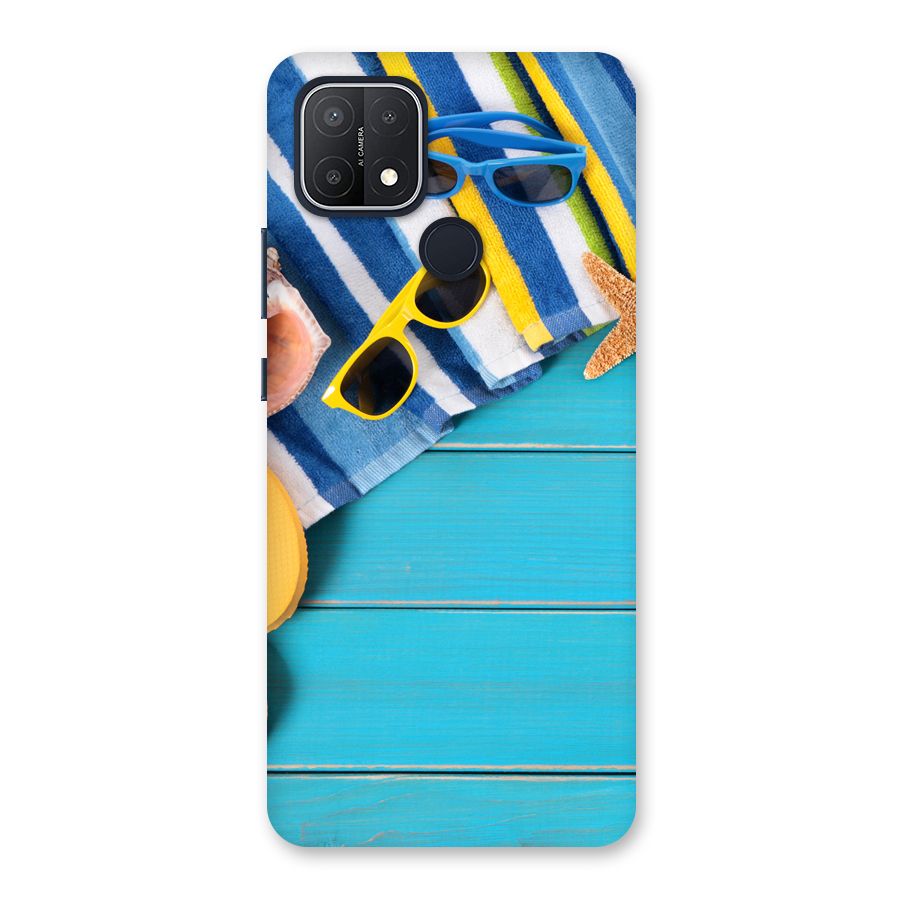 Beach Ready Back Case for Oppo A15s