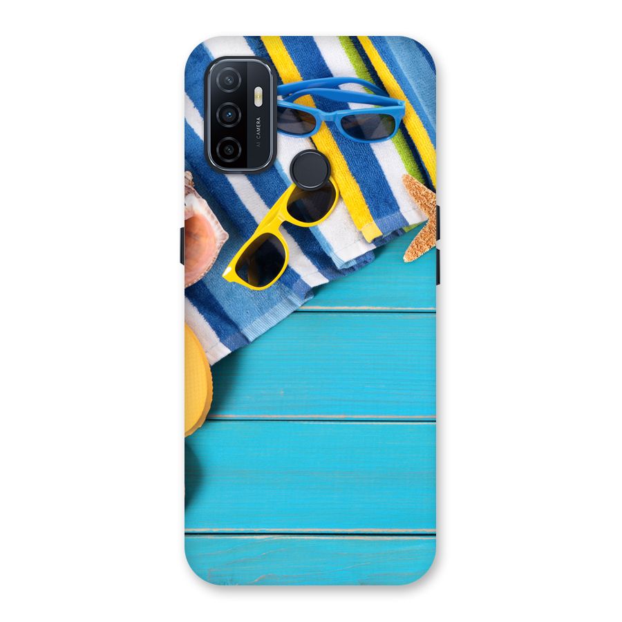 Beach Ready Back Case for Oppo A32