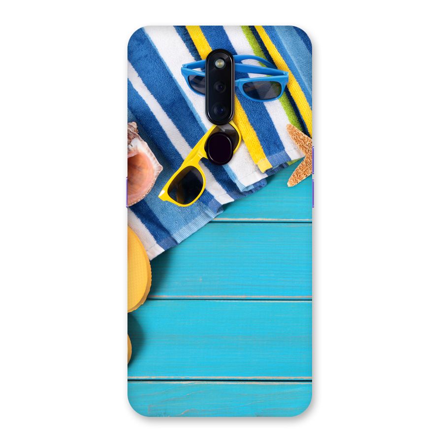 Beach Ready Back Case for Oppo F11 Pro