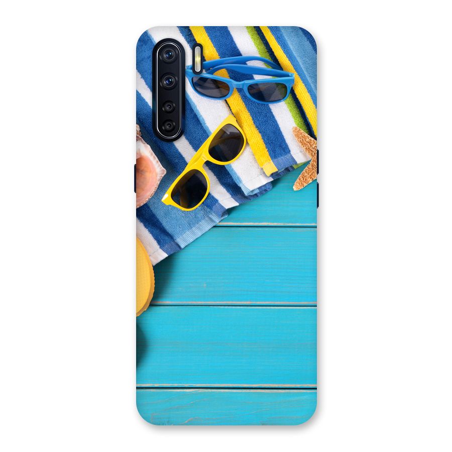 Beach Ready Back Case for Oppo F15