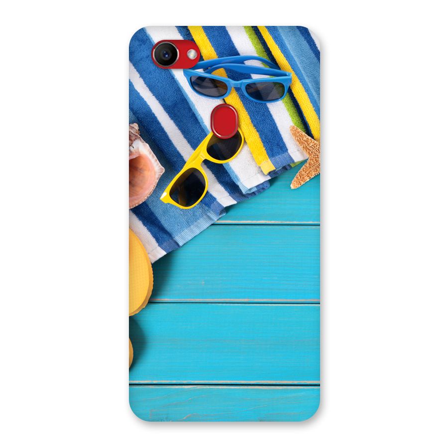 Beach Ready Back Case for Oppo F7
