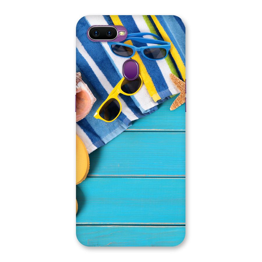 Beach Ready Back Case for Oppo F9