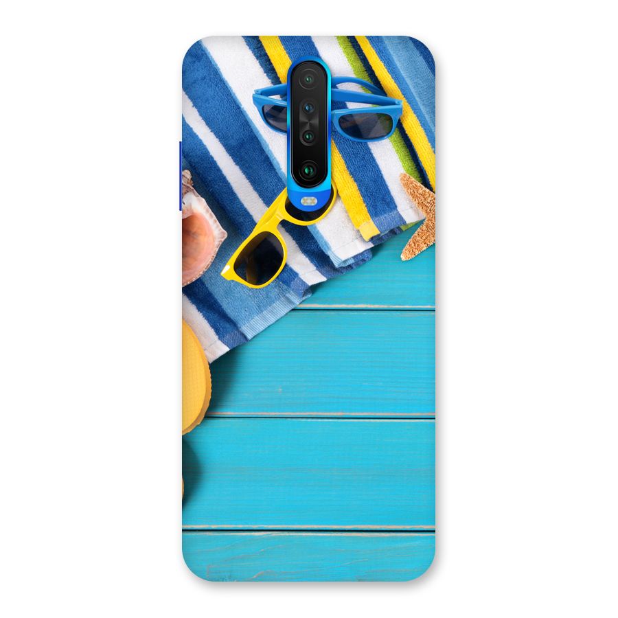 Beach Ready Back Case for Poco X2
