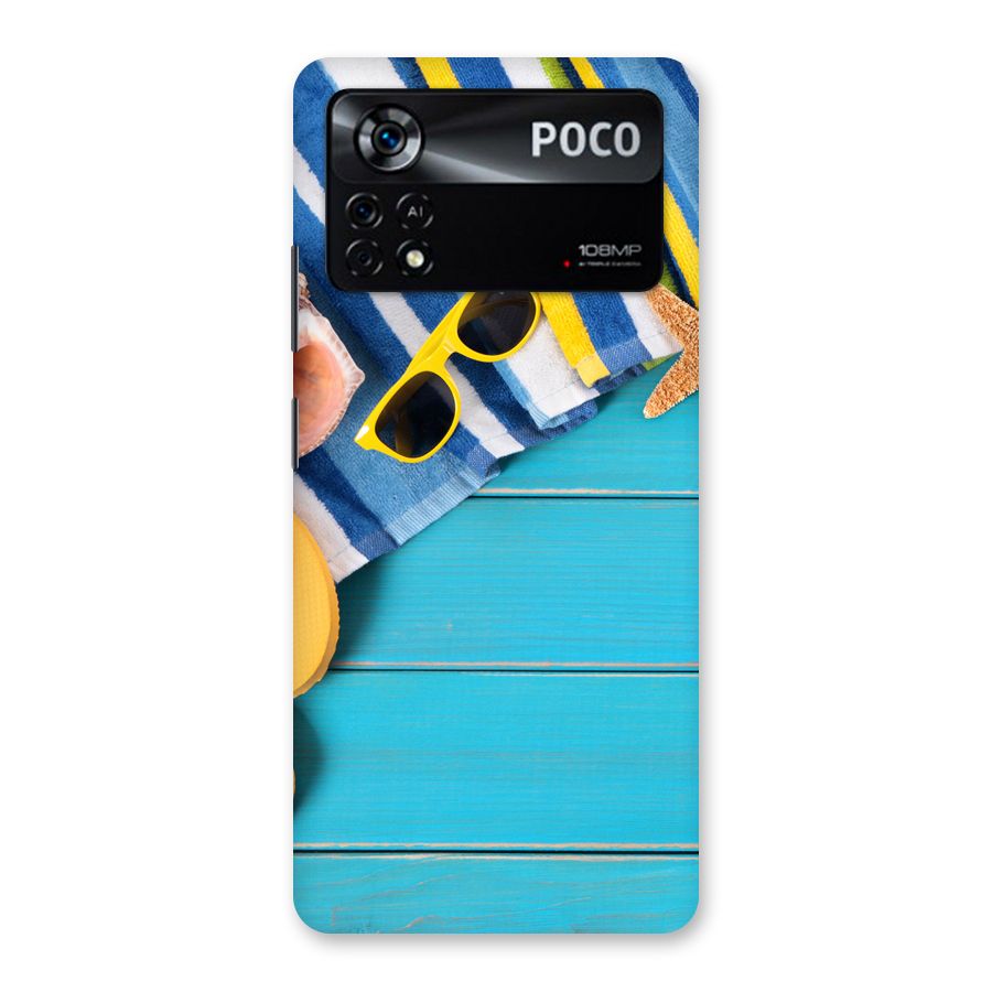 Beach Ready Back Case for Poco X4 Pro 5G