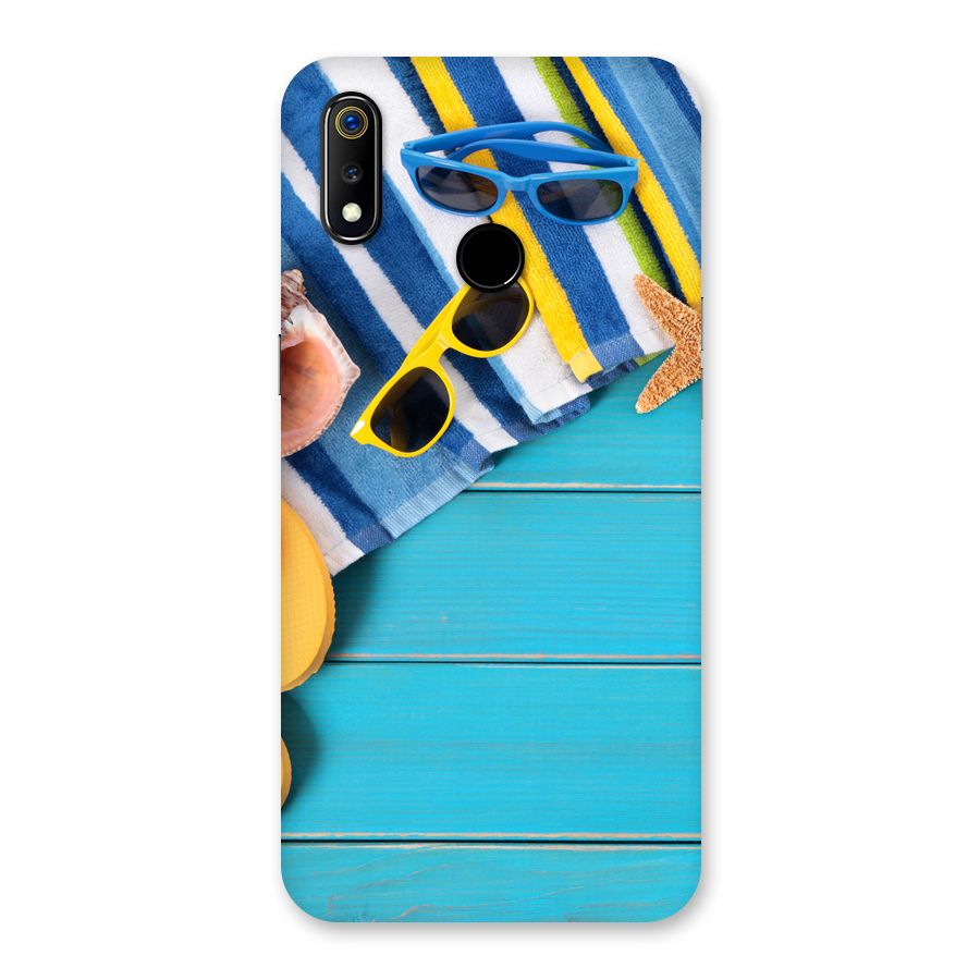 Beach Ready Back Case for Realme 3