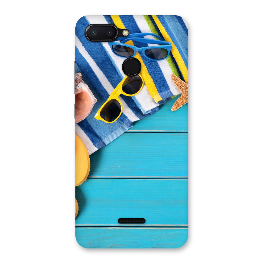 Beach Ready Back Case for Redmi 6