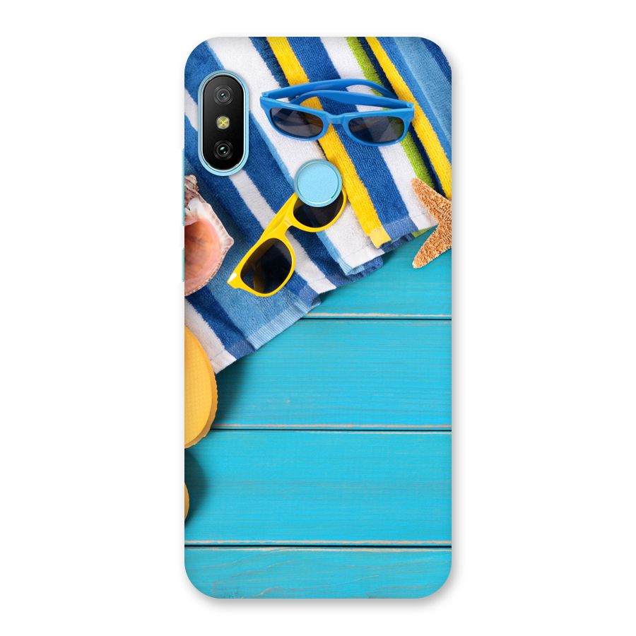 Beach Ready Back Case for Redmi 6 Pro