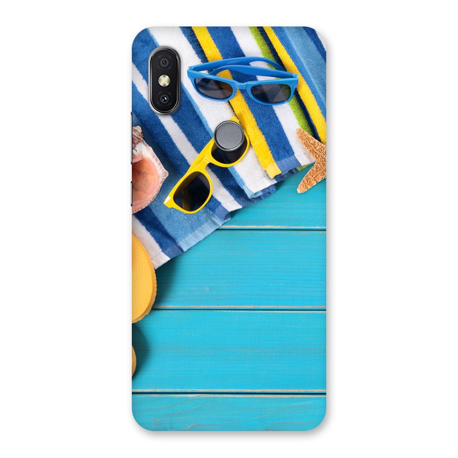 Beach Ready Back Case for Redmi Y2