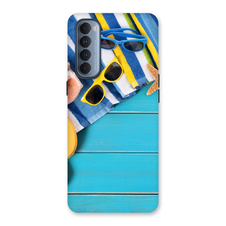 Beach Ready Back Case for Reno4 Pro