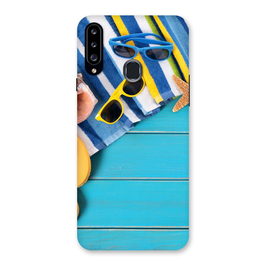 Beach Ready Back Case for Samsung Galaxy A20s